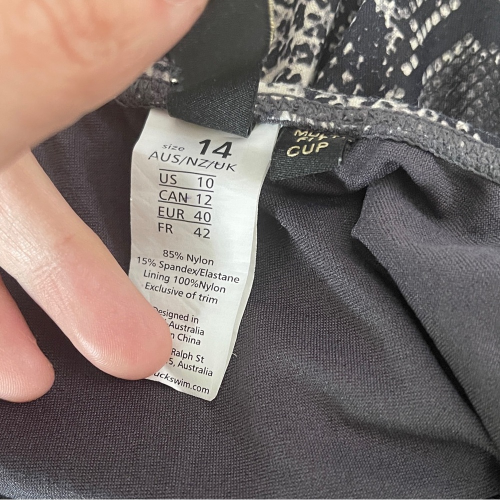 Niptuck Tummy Control Python Snake Animal Print S… - image 4